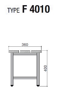 F4010 (einfache Sitzbank)