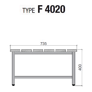 F4020 (doppelte Sitzbank)