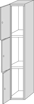 Schrank mit 3 Türen